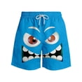 thumbnail image 4 of Gelikeya Boys Shorts Stylish Summer Swim Trunks Quick Drying Beachwear Sports Swimming Board Shorts Holiday Party Bathing Suits #02 Sky Blue, 13-14 Years, 4 of 4