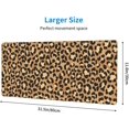thumbnail image 2 of Leopard Gaming Mouse Pad Large Mouse Pad (31.5x11.8 Inch) Non-Slip Rubber Base Large Desk Mat Desk Protector for Home Office Gaming Work, 2 of 5