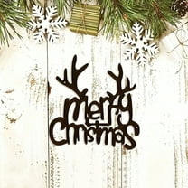 Elegant Deer Antler Metal Wall Decor - Christmas Wrought Iron Decorations For Home, Retail And Event Spaces | Holiday Decor For Modern Home Decor, Room Decor, Bedroom Decor, Waterproof,  Wall Decor