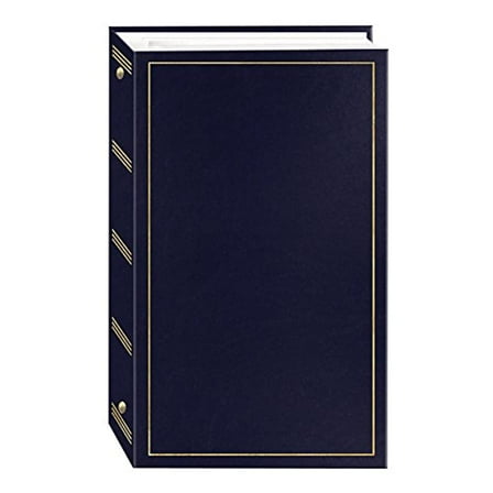 Pioneer STC-204 3-Ring Photo Album Navy Blue