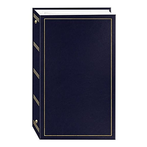 Pioneer STC-204 3-Ring Photo Album Navy Blue