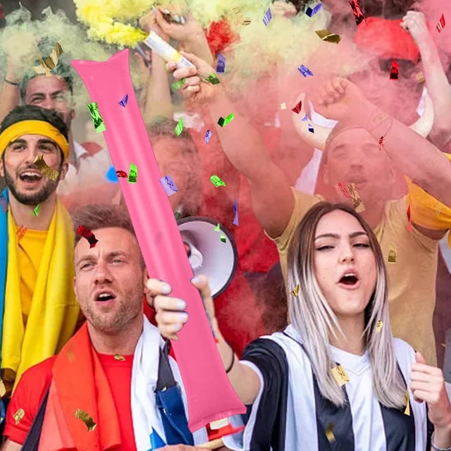 Event & Party Inflatable Cheerleading Sticks for Sports Events Loud for Celebrations for Fans and Festive Gatherings 2PCS