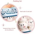 thumbnail image 3 of Lindo snack almohada animales de peluche juguetes 35 * 45 cm extraíble pudín decorativo gatito gato muñecas juguetes creativos regalos para niñas adolescentes niños Rojo Verde Cocina, Decoración y Otros, 3 of 5