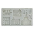 thumbnail image 2 of Molde para hornear DIY Castillo Casa Árbol de Navidad Pastel de silicona ANGGREK Otros, 2 of 8