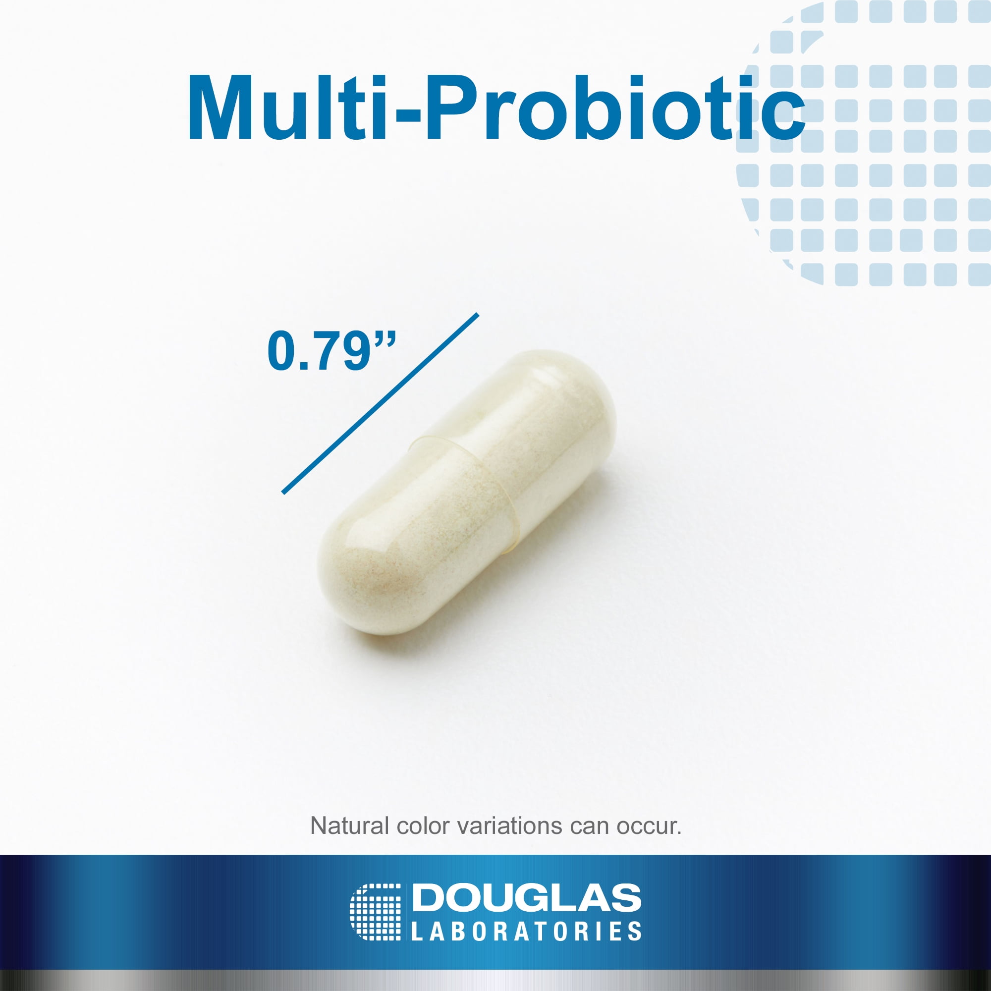 Douglas Laboratories Multi-Probiotic 40 Billion | Provides Probiotics and Prebiotics to Support Gut Microflora and Immunity* | 60 Vegetarian Acid-Resistant Capsules