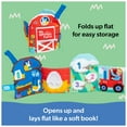thumbnail image 6 of Ms. Rachel Official Sensory Learning Plush Farm Toy, Foldable Baby Book for Babies Ages 3 Months to 18 Months, 6 of 13
