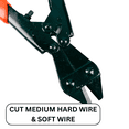thumbnail image 3 of toolusa 8 Inch Bolt Cutter With Comfort Grip Plastic Textured Handles, 3 of 7