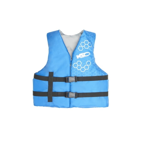 Exxel Outdoors X2O Youth Universal Open-Sided Life Vest (50-90 (Best Life Vest For Swimming)