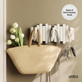 thumbnail image 2 of Perchero Umbra Picket para montaje en pared con 5 pinzas de madera, 2 of 7