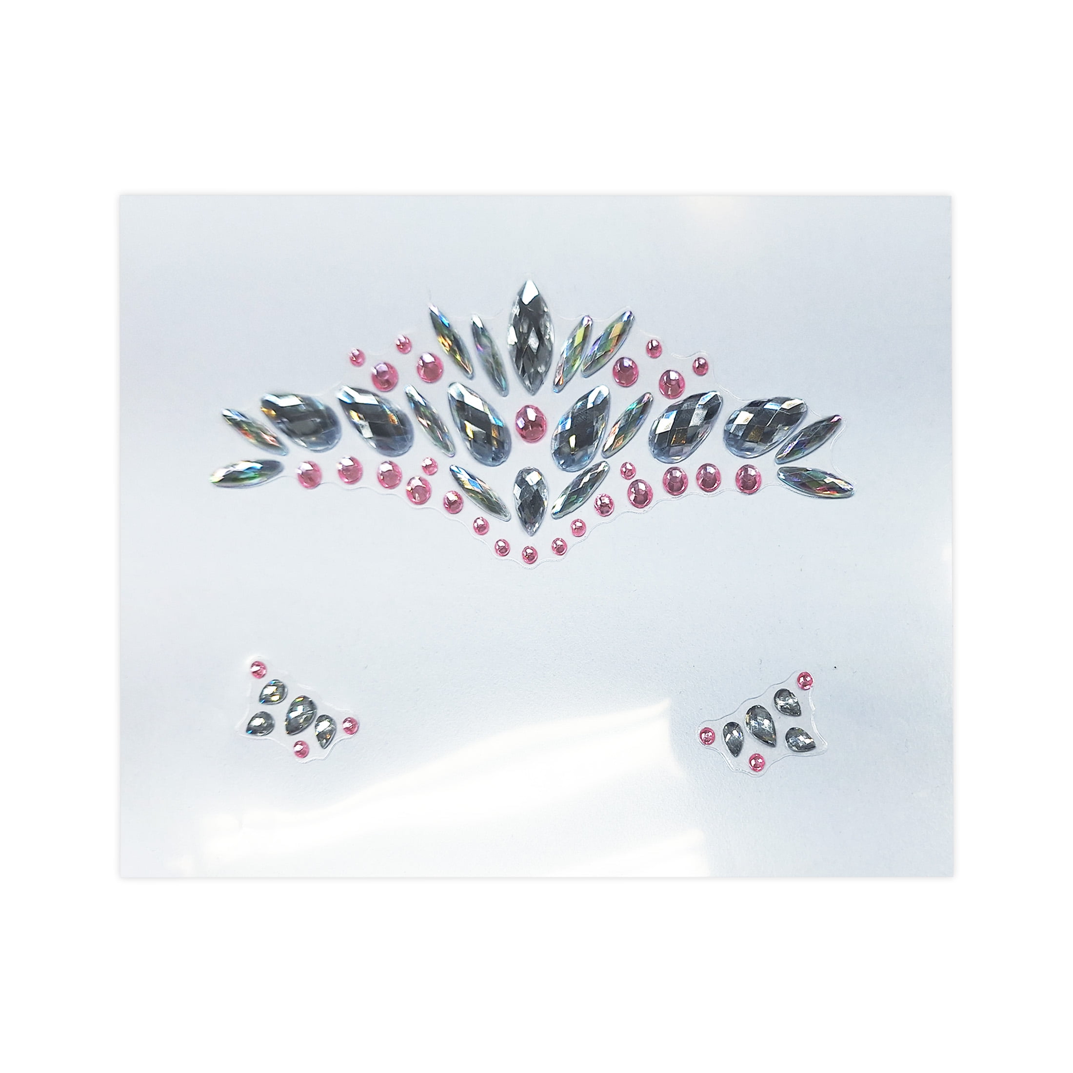 All Characters Face Stickers-Silver Gems by Goodmark USA