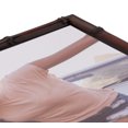 thumbnail image 4 of ArtToFrames 17x26 inch Walnut Bamboo Picture Frame, Brown Wood Poster Frame (4874), 4 of 8