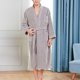 thumbnail image 4 of Minnieouse de noche Traje de casa Cinturón Albornoz Verano Con capucha Suavidad atractiva Ropa de dormir sexy Tallas grandes Manga larga Lavable Pijama hombre gris METRO (50-168 CM) Minnieouse AP019235-19, 4 of 6
