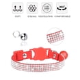 thumbnail image 5 of Breakaway Cat Collars with Bell,Adjustable Safe Kitten Collar,Cat Collars for Girl Cats with Rhinestone Soft Velvet, 5 of 7