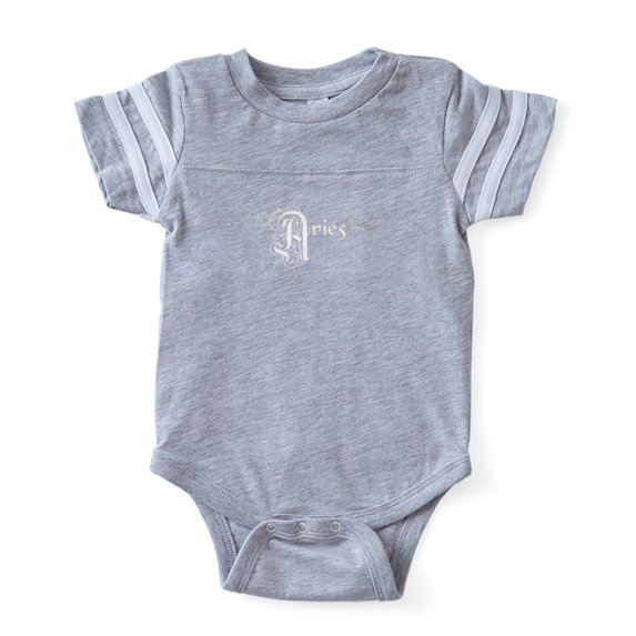 CafePress - Gothic Zodiac Aries - Cute Infant Baby Football Bodysuit
