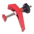 thumbnail image 2 of Hold Down Clamp T Track Quick Acting Aluminium Alloy Red T Slot CNC Router Clamp Kit for Woodworking, 2 of 22