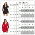 thumbnail image 2 of Askfv Womens Plus Size Deep V Neck Bodycon Wrap Dress with Front Slit, 2 of 4