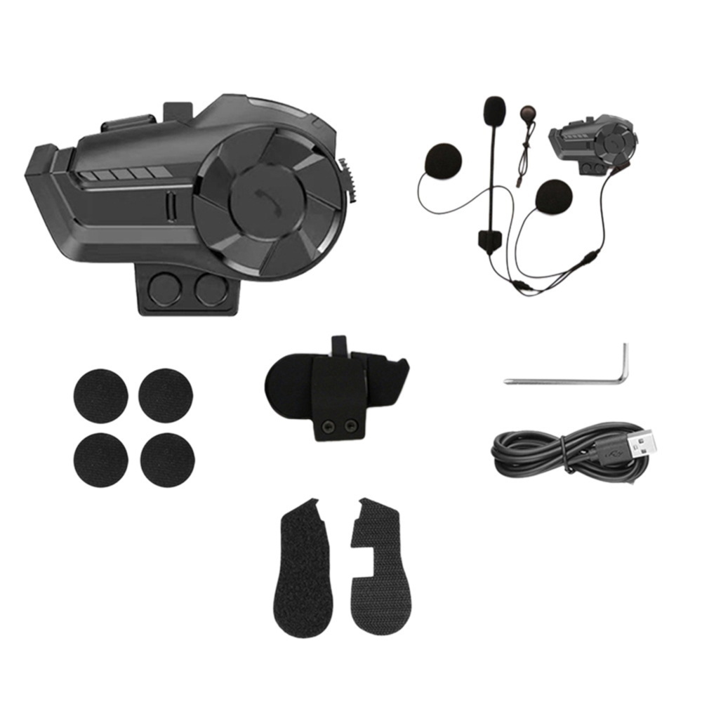 Motorcycle 800M Bluetooth Helmet 2 Rider Pairing Interphone