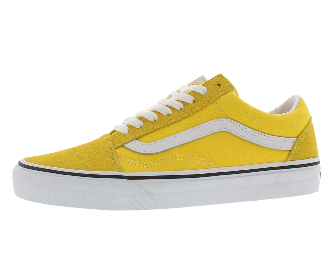 Vans Old Skool Unisex Shoes Mens 9/ Womens Color: Cyber Yellow/White - Walmart.com