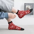 thumbnail image 2 of Naloa Red Christmas Cheer. Ankle Socks for Women Non Slip Socks No Show Socks Classic Low Cut Casual Socks Casual Socks, 2 of 7