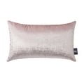 thumbnail image 3 of Phantoscope Bronzing Gold Foil Printed Cut Pile Velvet with Gilding Metallic Shiny Decorative Throw Pillow, 12" x 20", Pink Silver, 2 Pack, 3 of 5