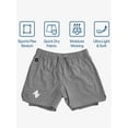 thumbnail image 5 of Zilpu Mens Quick Dry Athletic Performance Shorts with Zipper Pocket (5 inch), 5 of 6