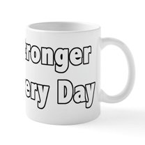 CafePress - Stronger Square 05 Copy Mug - 11 oz Ceramic Mug - Novelty Coffee Tea Cup