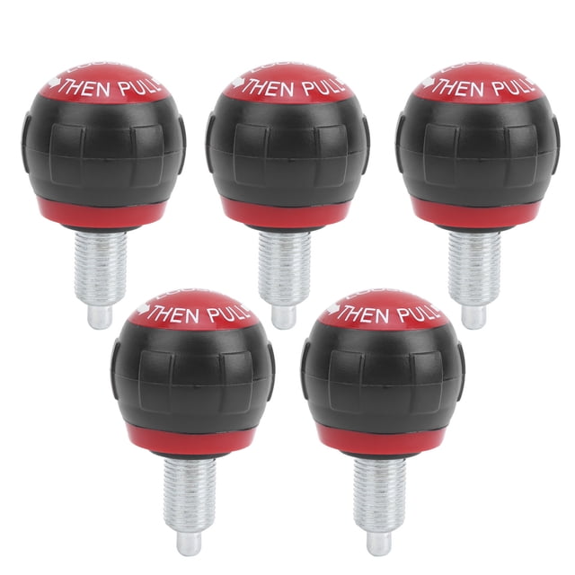 Perilla de resorte con pasador de tracción, 5 piezas de 50 x 45 mm Fitness Pop Fitness Pop Pull Pin Perilla Fitness Pop Pull Pin Uso conveniente