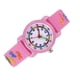 thumbnail image 4 of 1 reloj de pulsera de cuarzo con dibujos animados en 3D, delicado y resistente al agua, para niños (rosa), 4 of 7
