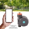 thumbnail image 4 of Bluetooth Water Timer, Bluetooth Remote Automatic Sprinkler Strong Sealing Easy To Operate Firmly Locked Smart with G1/2 To G3/4 Adapter for Irrigation, 4 of 7