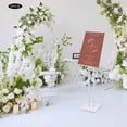 thumbnail image 3 of 5 Pcs Floor Standing Poster Display Frames, Adjustable Floor Poster Frames, Modern Style Sign Stands, 3 of 26