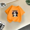 thumbnail image 5 of TZEWGL T-Shirts pour Enfants Col Rond Imprimé Manches Courtes Vêtements pour Filles Garçons Taille 6-8T, 5 of 5