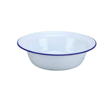 

Enamel Bowl Unbreakable Enamelware Serving Bowl Round Mixing Bowl Vegetable Bowl