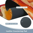 thumbnail image 5 of Rose Orange Desk Mats Large Mouse Pad Long Keyboard Computer Rubber Base Non-Slip Mats Accessories Decor for Office Home 16.5"x35.4", 5 of 9
