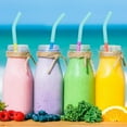 thumbnail image 6 of Silicone Straw Tips for Stainless Steel Straw,Bexikou 12Pcs Green Reusable Silicone Tip,Rubber Straws Covers,Food Grade Silicone Tips for Smoothie Drinking Straws, 6 of 7