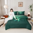 thumbnail image 4 of Castle Fairy Dragonfly Full Size Comforter Sets,Mother'S Day Caring Gifts Bedding Sets, 4 of 8