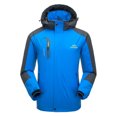 thumbnail image 1 of Lixada Chaqueta impermeable Impermeable a prueba de viento Ropa deportiva Senderismo al aire libre Viajar Ciclismo, 1 of 8