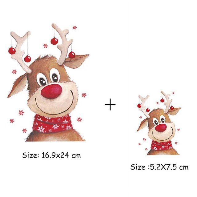 Juego de Parches de transferencia de calor para Navidad, camisa de planchar, transferencia de Jeans, accesorio de bricolaje, pegatinas de ropa de moda, conjunto de gnomos de invierno