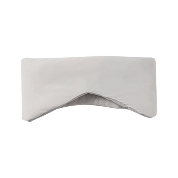 Hiroekza Full Surround Sleep Eye Mask - Light Blocking, Breathable & Adjustable for Ultimate Comfort - Portable Travel Eyepatch for Adults & Kids Gray