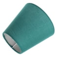 thumbnail image 2 of Pantalla de tela para lámpara de tambor pequeña, pantalla cilíndrica, pantalla de tela para lámpara de noche, pantalla para lámpara de mesa para el hogar, exterior, techo, verde, 2 of 5