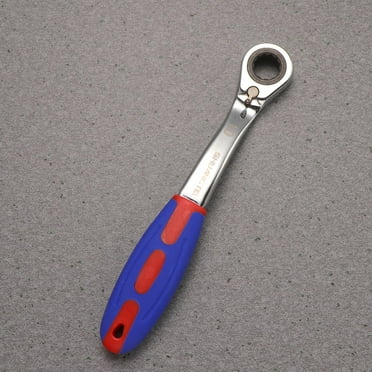 MLINS 10MM Quick Release Easy Use Tooth Round Head Ratchet Wrench