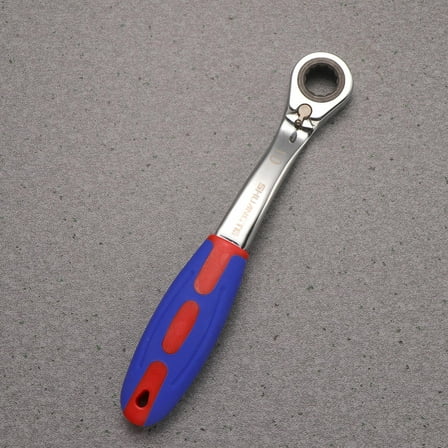 MLINS 10MM Quick Release Easy Use Tooth Round Head Ratchet Wrench