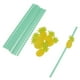 thumbnail image 1 of Pajas De Beber Piezas Con Tarjetas De Papel Desechable Suministro De Envoltorio preestablecer De Verde Gloria Paja de beber a rayas, 1 of 8