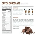 thumbnail image 4 of Isopure Low Carb 100% Whey Protein Isolate Powder, Dutch Chocolate, 25g Protein, 14 Servings, 4 of 11