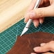 thumbnail image 4 of Alfombrilla de corte de PVC para grabado, almohadilla dura para escritura a mano (A4 verde), 4 of 4