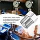 thumbnail image 5 of Válvula de Retención de Latón Uxcell de 2 Piezas, Rosca Femenina de 1/2" a Rosca Masculina de 1/2" Unidireccional Preventora de Retroceso [Plata], 5 of 6