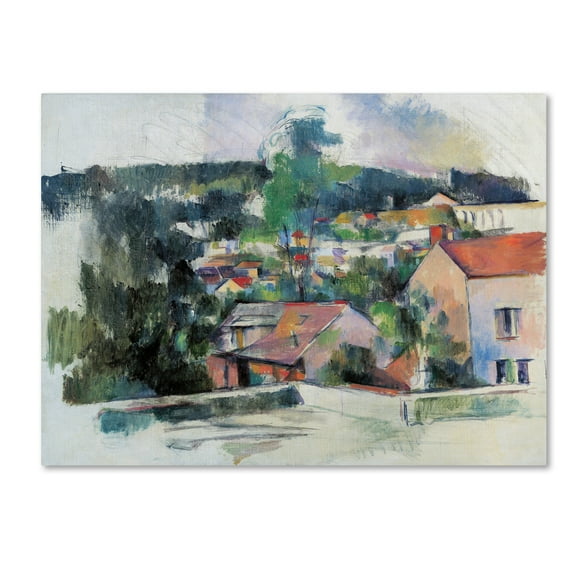 Trademark Fine Art 'Landscape' Canvas Art by Cezanne