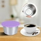 thumbnail image 3 of Cápsula de café Ecomeon acero Inoxidable Reutilizable para cafetera Dolce Gusto morado, 3 of 6