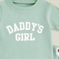 thumbnail image 4 of HCNTES Toddler Girl Daily Set Baby Girl Comfortable And Breathable Set Cute Cartoon Printed Short Sleeve Shorts Two Piece Set, 4 of 4