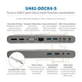 thumbnail image 5 of Tripp Lite U442-DOCK4-S USB-C PD Charging Docking Station with 4K @ 30Hz Support, 5 of 13