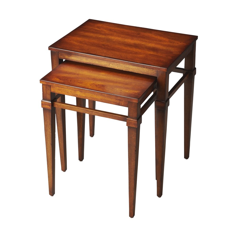 Butler Nolan Antique Cherry Nest Of Tables